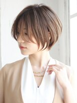 美シルエット×立体感×上質大人ショートボブ【担当BISA】