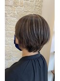 インナーカラー・ショートボブ