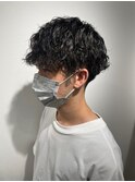 メンズパーマ_アイブロウワックス脱毛