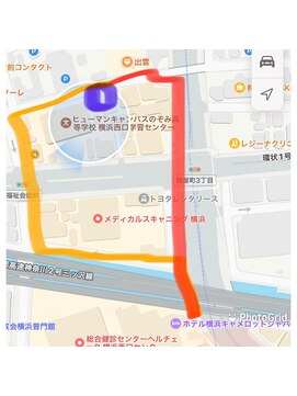 ベルデイズ 横浜西口店(BELDAYS) 道案内