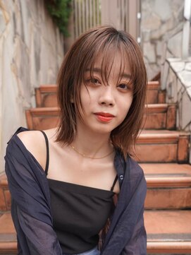 ニコ トウキョウ(nico TOKYO) 20代30代小顔ひし形大人かわいいウルフミディアムレイヤー