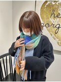 あご下２センチボブ