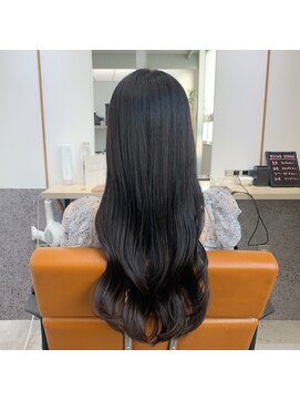 トゥーリ 浜町店 長崎(tuuli) 黒髪×ゆる巻き