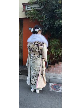 エッジ 下北沢(edge.) 振袖ヘアセット