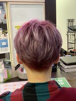 フレンズ 環状通東店(friend's) ピンクカラー ハイトーン ブリーチカラー 2