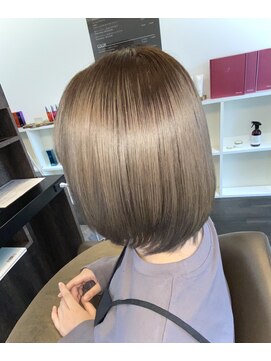 アールサロンプラスキャスパ 自由が丘(Rrsalon+CASPA) ボブ/切りっぱなしボブ/ミニボブ/大人ボブ/肩上ボブ/髪質改善Tr