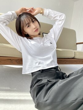 ムード タテマチ(mood tatemachi) インナーボブピンク