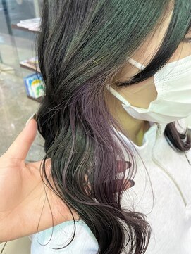 タブー(TABOO) ☆イヤリングカラー ラベンダー☆