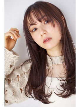 アッシュ 立川店(Ash) 髪質改善/透け感グレージュ/前髪パーマ/ハイライト/立川駅/立川