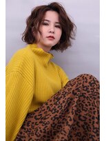 エアー 横浜(AIR)&nbsp;【湯田】癖毛を活かしたウェーブボブ