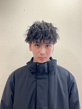スタイル 茅ケ崎(STYLE) 【平山明樹】メンズ似合わせカット+ツイストスパイラルパーマ