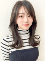 ルエ(rue)&nbsp;大人可愛い20代30代40代ウルフレイヤーボブミディアムロング