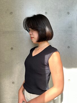 リバレッジ 白金(Leverage) 大人海外フラットボブレイヤーバングス:Kaede Kotaki