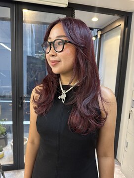 フラム 渋谷(flamme) ワインレッドカラー◎