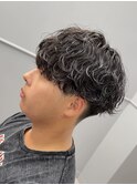 新潟メンズパーマ　新潟波巻き　新潟波巻きスパイラル