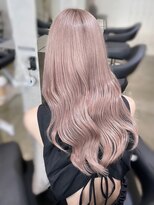 ロイ(Roi) ◎ブリーチカラーミルクティーベージュピンクベージュグレージュ