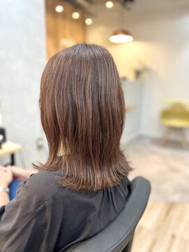 アグ ヘアー ミロ 本厚木店(Agu hair milo) くびれミディアムレイヤー○本厚木