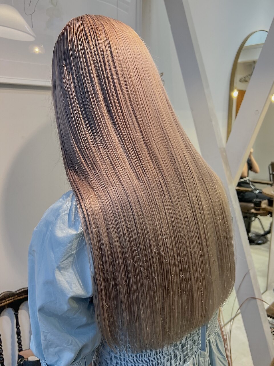 艶髪ロング/ピンクベージュ/表参道