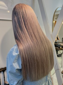 ニモ(NIMO.) 色素薄めベージュミルクティベージュ髪質改善トリートメント