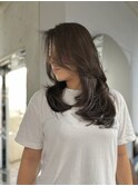 大人外国人風ワンカールミディアムレイヤー:Keita Hamaguchi