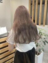 アイリー 名古屋(A/LEE)&nbsp;ロングレイヤー／ミルクティーカラー