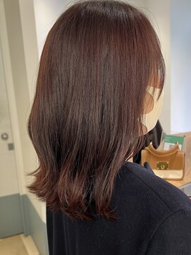 ローネス ギンザ(LONESS ginza) 結べるボブピンクブラウンボブレイヤーピンクヘアー髪質改善銀座