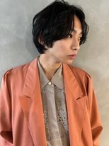 【PARK】メンズセンターパート×シャドウパーマ