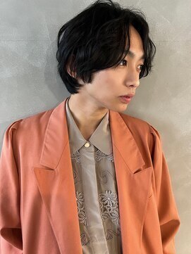 パーク(PARK) 【PARK】メンズセンターパート×シャドウパーマ