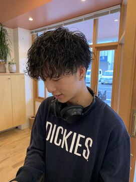 エンテイム(en-te:im) マッシュ×波巻きパーマ