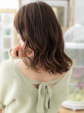 カバーヘア イヴ 戸頭店(COVER HAIR EVE) ■細めハイライト毛先パーマ小顔ロングウルフ401-3戸頭20代30代