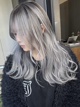 ウェイビーズ(WAVY'S) ホワイトグレー/シルバーアッシュ