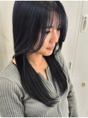 ブルーラベンダー/レイヤーカット/似合わせカット