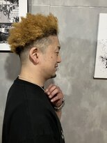 ハウワズ 西荻窪(HAWuaz) ショートアフロ×ケアブリーチ