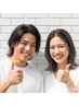 【カラー】白髪ぼかしも！外国人風も！ハイライトカラーコース ￥26950→
