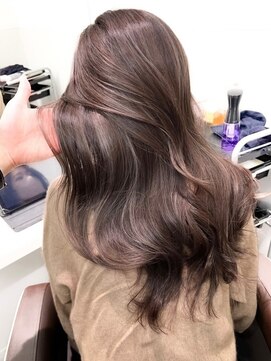 ジルブラン 横浜関内(JIL BLAN) ミルクティーベージュダブルカラーハイライトバレイヤージュ