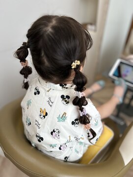 ソル(so/L) キッズ　ヘアセット