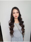 アッシュブラウン×60cmエクステ
