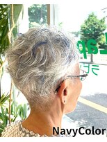 ラピッシュ 二和向台店&nbsp;夏にステキなネイビーカラー☆