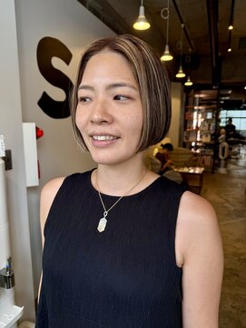 カオス(CHAOS) ミニボブ×ハイライト