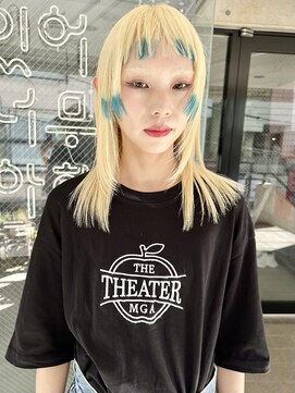 ヨッカ(YOCCA) レイヤーカット+ポイントカラー