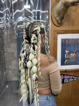 TNB トウキョウ 渋谷 渋谷本店(TNB TOKYO) 海外風ブレイズアレンジ!