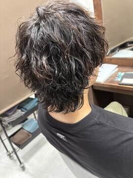 ムク バニラ モカ ラテ(MUKU vanilla/moca/ratte) マッシュウルフ ツイストスパイラルパーマ