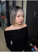 ハイトーンボブ/リタッチ/レイヤーカット/ハイトーン/髪質改善