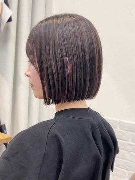 ビューレイギンザ(VIEW LEI GINZA) 韓国切りっぱなしボブ前髪カット髪質改善銀座