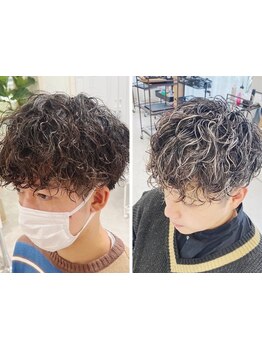 《メンズカット》men's似合わせカット/カラー/パーマ/眉カットで、清潔感と身だしなみを整え、モテヘアに！