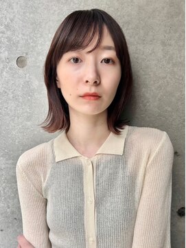 ロンド 銀座(Lond) ☆【春日】オリーブグレー/ボブ/ココアベージュ/黒髪/小顔1