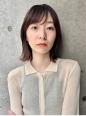 ☆【春日】オリーブグレー/ボブ/ココアベージュ/黒髪/小顔1