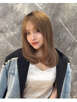 ロンドアヴァントゥス 池袋(Lond aventus)&nbsp;韓国レイヤー/韓国風/ボブ/髪質改善/黒髪/ブリーチなし〔池袋〕