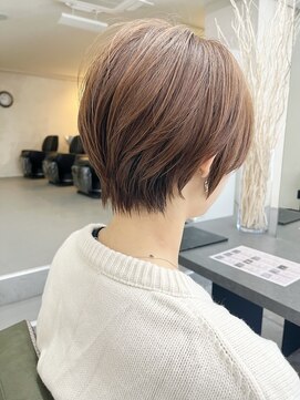 ニコ(nico...) シドウ/スタイリング簡単ショート/麻生/透明感カラー