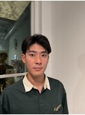 センターパート/刈り上げ/ショート